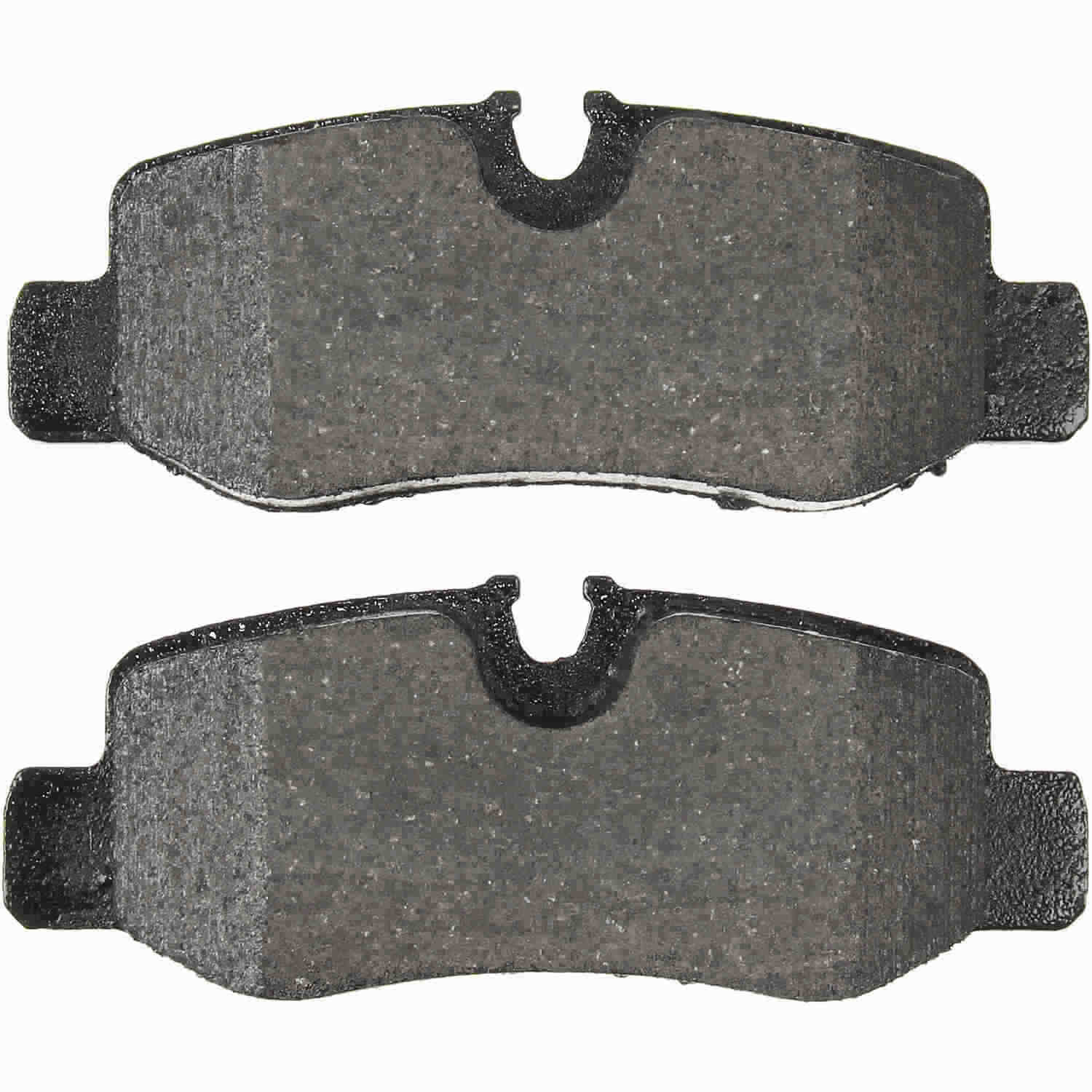 Front View of Rear Disc Brake Pad Set ZIMMERMANN 22101.185.1