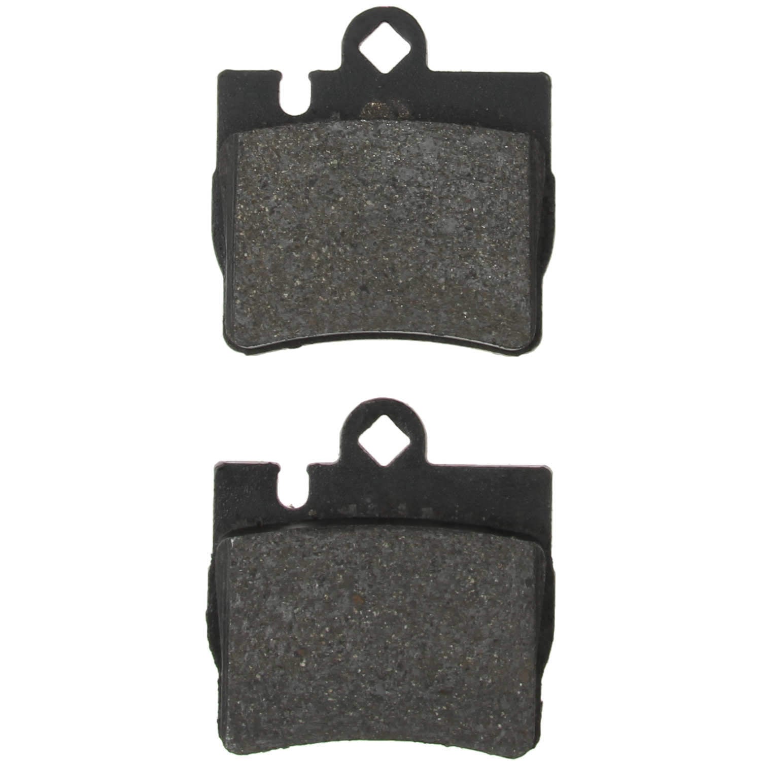 Front View of Rear Disc Brake Pad Set ZIMMERMANN 23078.160.1