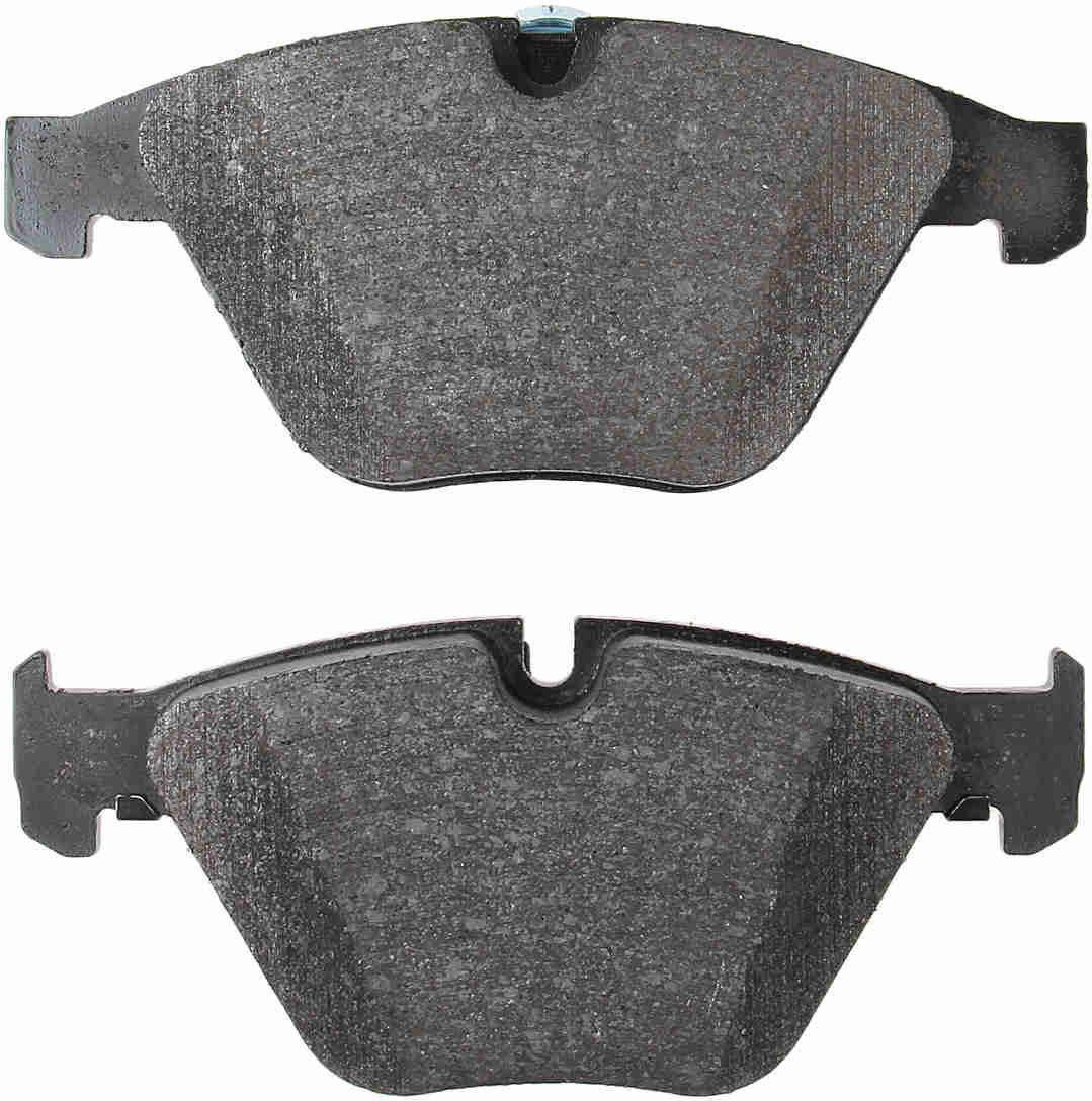 Front View of Disc Brake Pad Set ZIMMERMANN 233122001