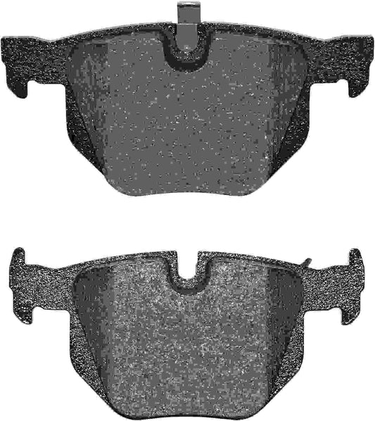 Top View of Disc Brake Pad Set ZIMMERMANN 235501701