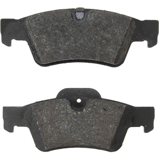 Front View of Rear Disc Brake Pad Set ZIMMERMANN 23924.180.1