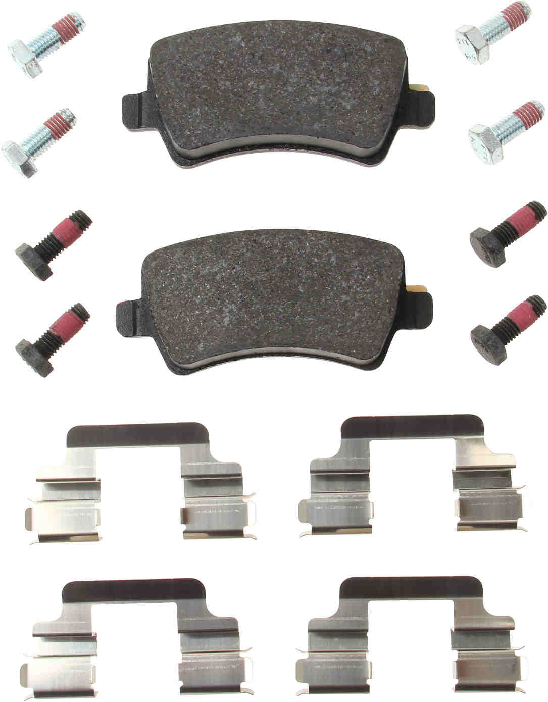 Front View of Disc Brake Pad Set ZIMMERMANN 244961702