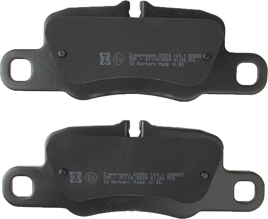 Back View of Disc Brake Pad Set ZIMMERMANN 245541601