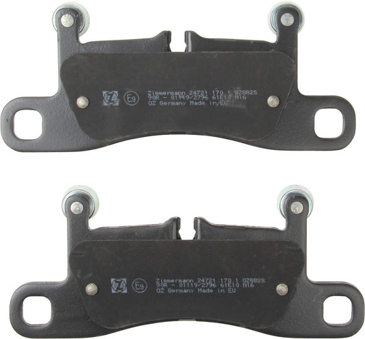 Back View of Disc Brake Pad Set ZIMMERMANN 247211701