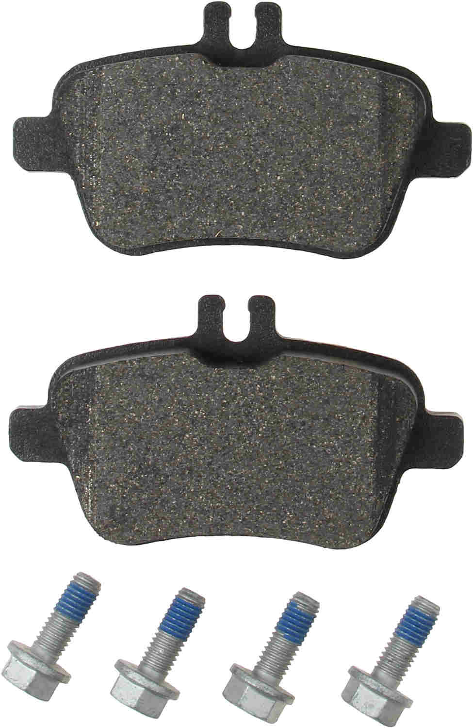 Front View of Rear Disc Brake Pad Set ZIMMERMANN 24848.185.1