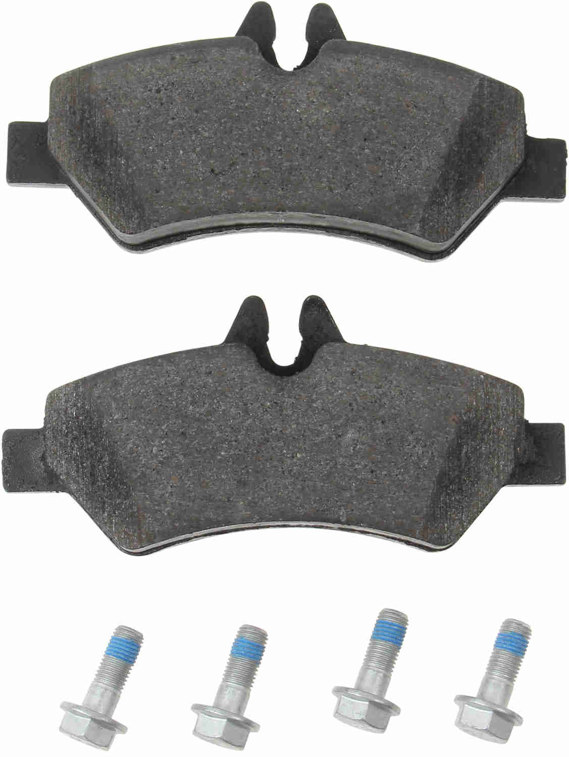 Front View of Rear Disc Brake Pad Set ZIMMERMANN 29190.195.1