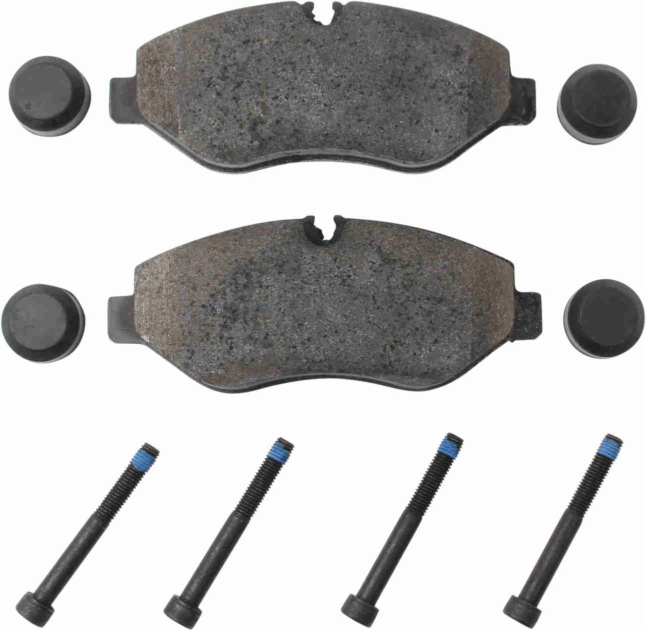 Front View of Front Disc Brake Pad Set ZIMMERMANN 29192.210.1