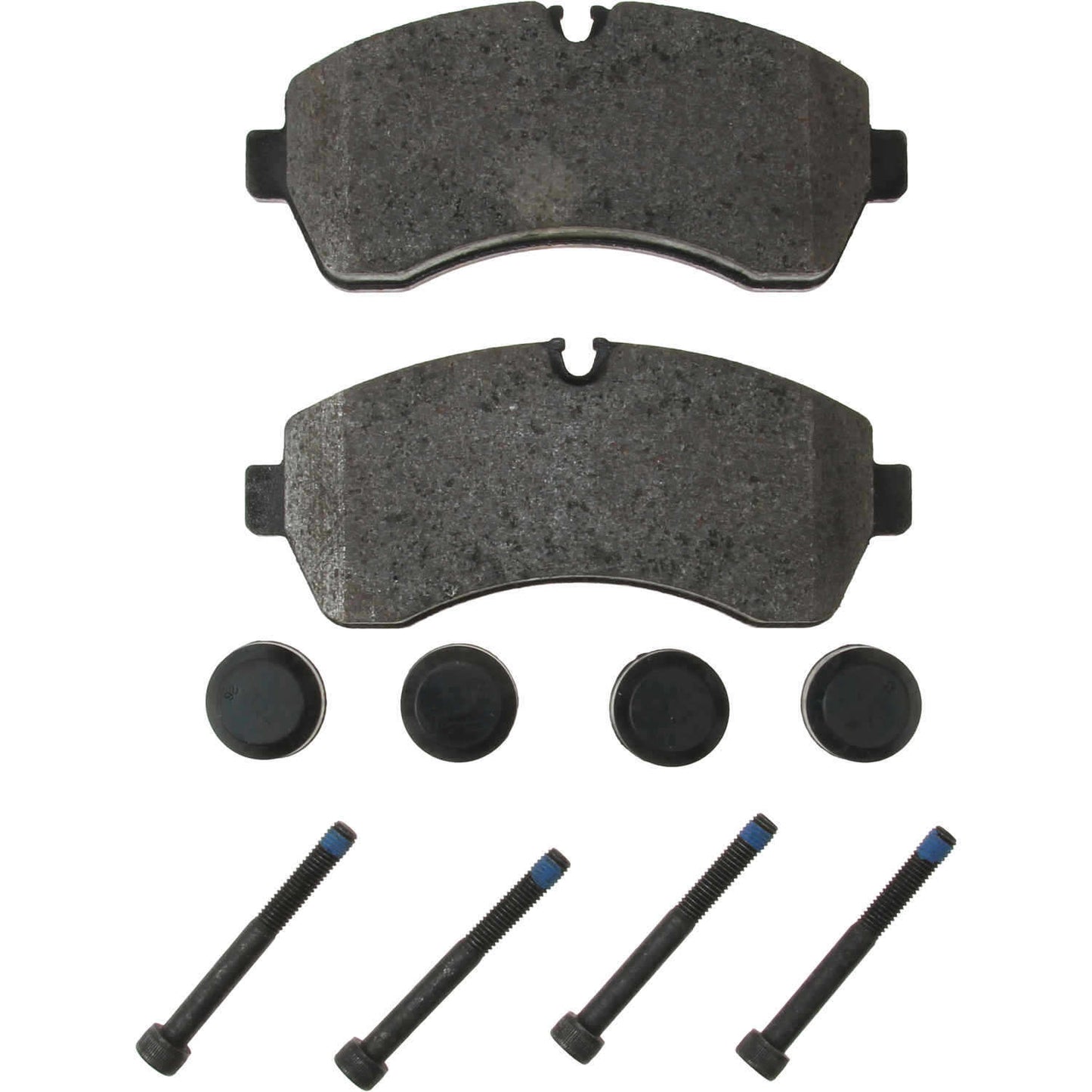 Front View of Front Disc Brake Pad Set ZIMMERMANN 29200.205.1