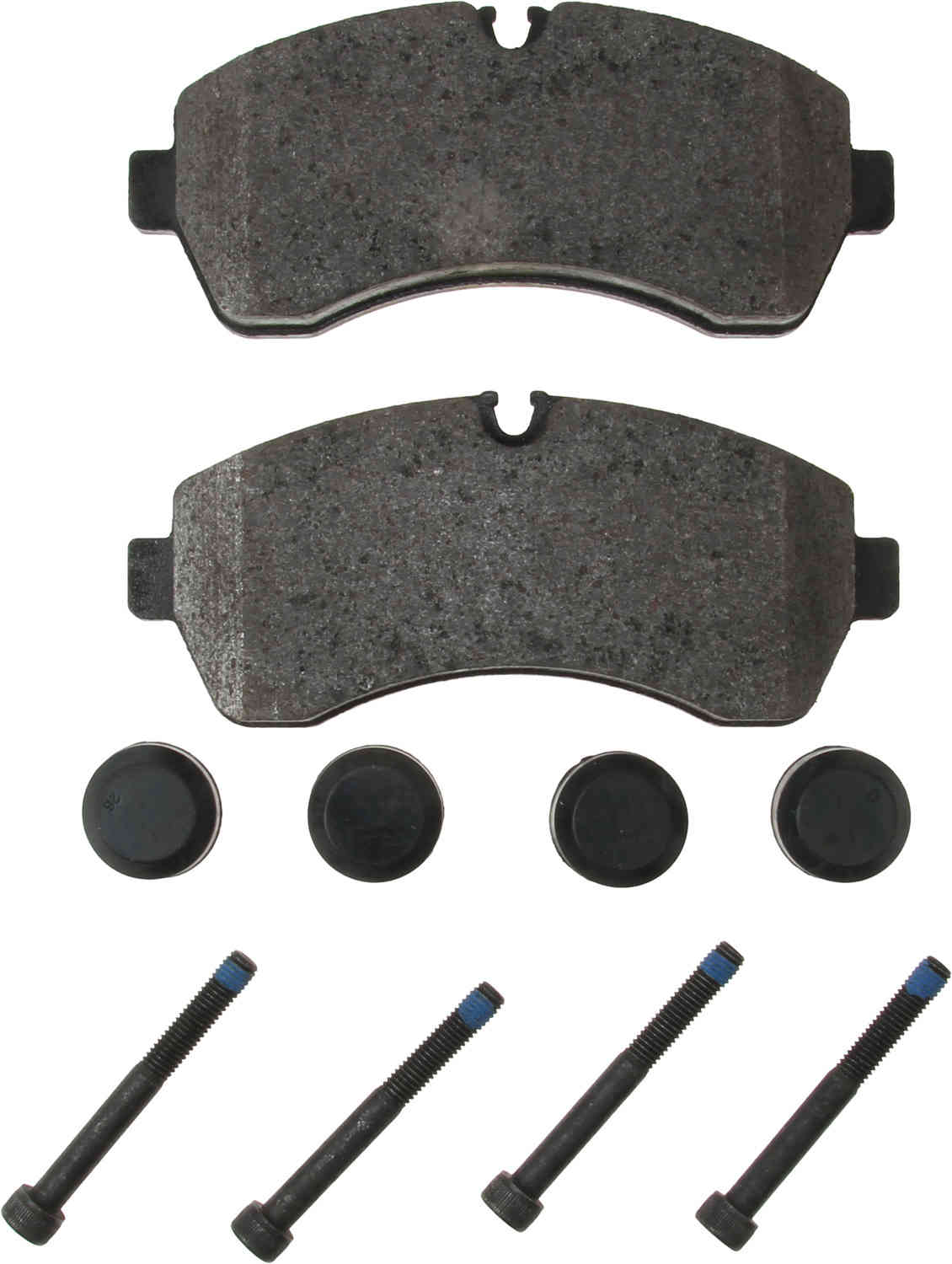 Top View of Front Disc Brake Pad Set ZIMMERMANN 29200.205.1