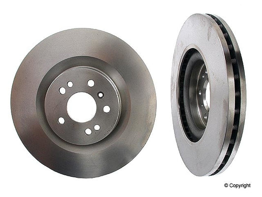 Front View of Front Disc Brake Rotor ZIMMERMANN 400.3649.20