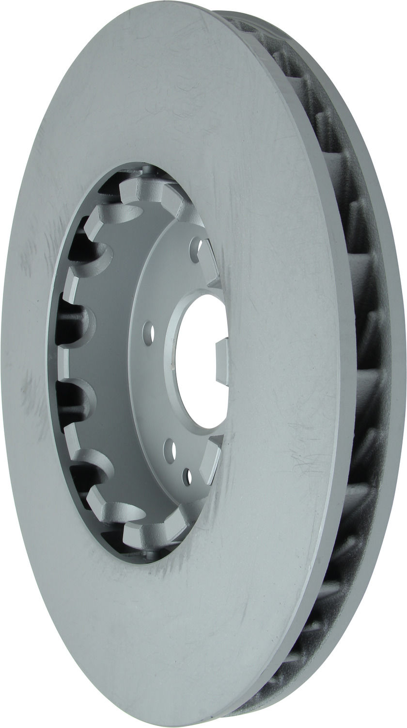 Angle View of Front Left Disc Brake Rotor ZIMMERMANN 400.3668.75