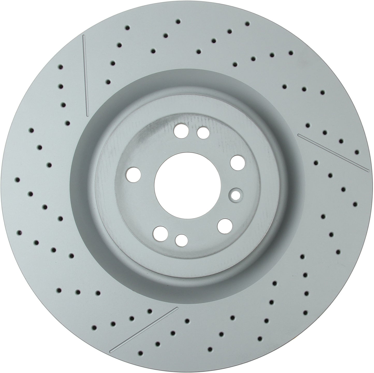 Front View of Front Disc Brake Rotor ZIMMERMANN 400.3698.20