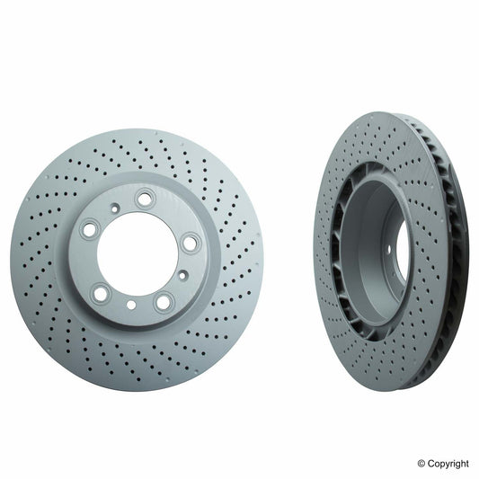 Top View of Disc Brake Rotor ZIMMERMANN 460157920