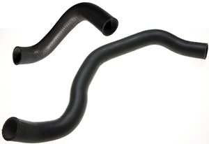 Back View of Upper Radiator Coolant Hose GATES 20355