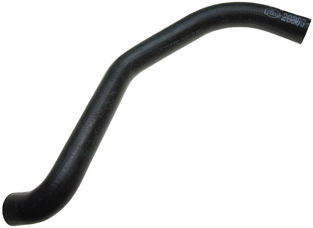 Front View of Upper Radiator Coolant Hose GATES 20869