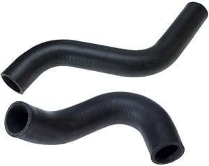 Back View of Upper Radiator Coolant Hose GATES 21186