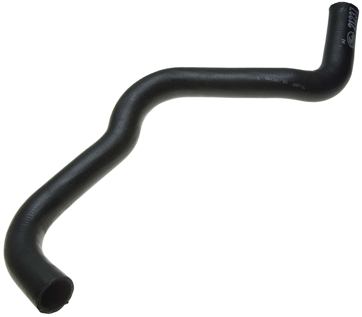 Front View of Upper Radiator Coolant Hose GATES 21237