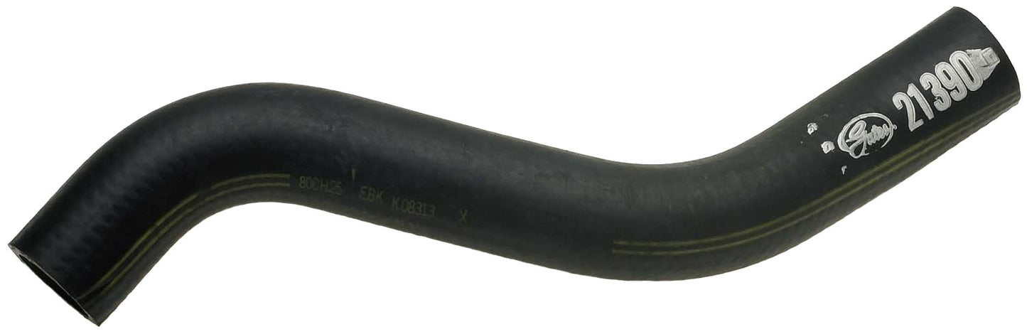 Front View of Upper Radiator Coolant Hose GATES 21390