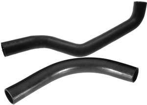 Angle View of Upper Radiator Coolant Hose GATES 21406