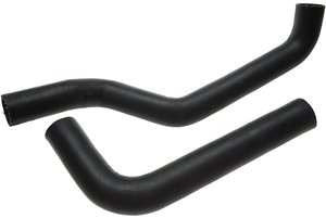 Back View of Upper Radiator Coolant Hose GATES 21406