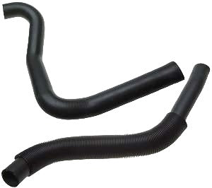 Back View of Upper Radiator Coolant Hose GATES 21438