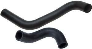 Back View of Upper Radiator Coolant Hose GATES 21439