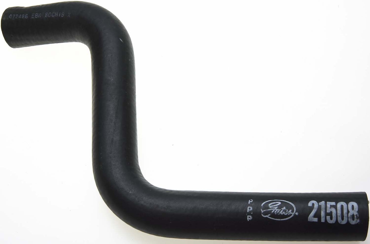 Front View of Upper Radiator Coolant Hose GATES 21508