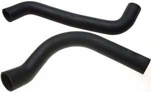 Back View of Upper Radiator Coolant Hose GATES 21580