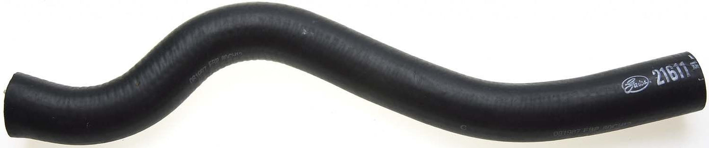 Front View of Upper Radiator Coolant Hose GATES 21611