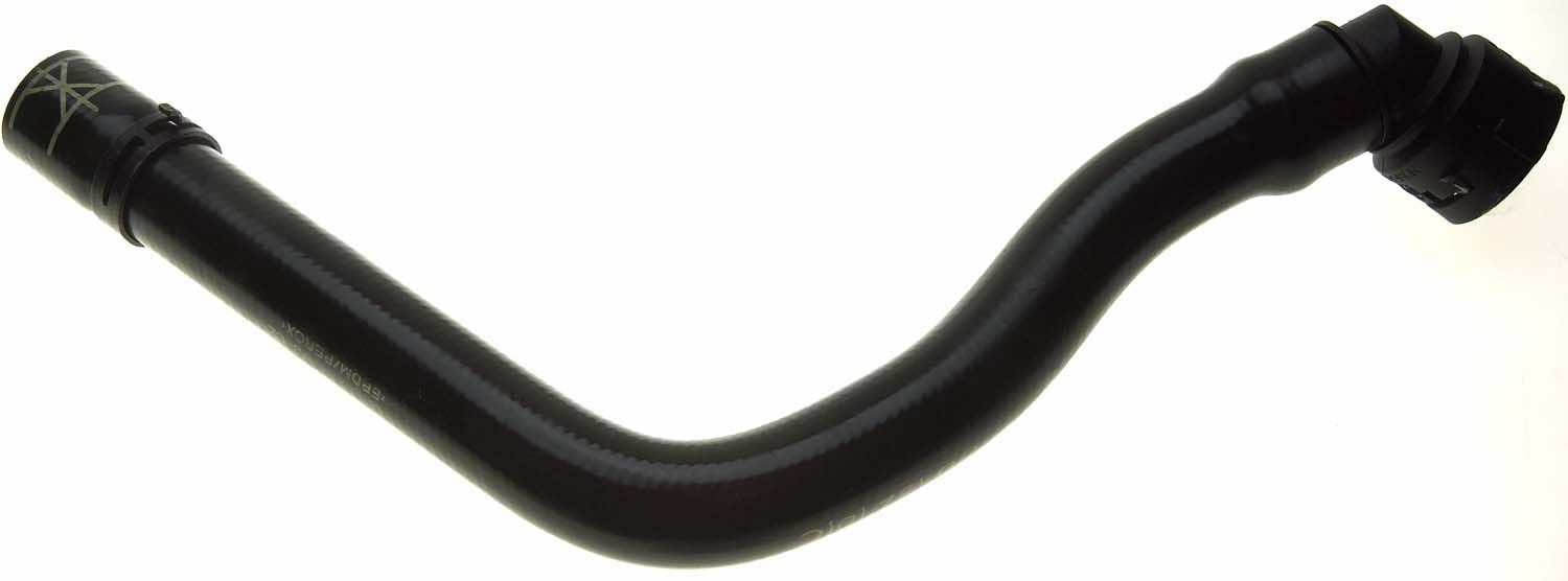 Front View of Upper Radiator Coolant Hose GATES 21665