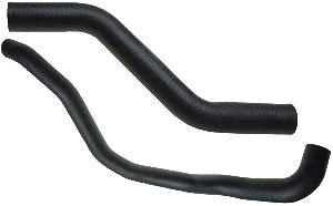 Back View of Upper Radiator Coolant Hose GATES 21670