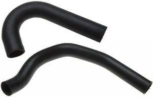 Back View of Upper Radiator Coolant Hose GATES 21744