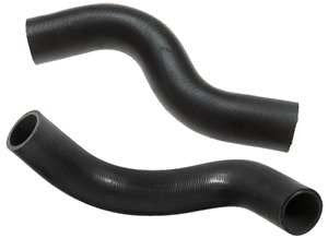 Back View of Upper Radiator Coolant Hose GATES 21851