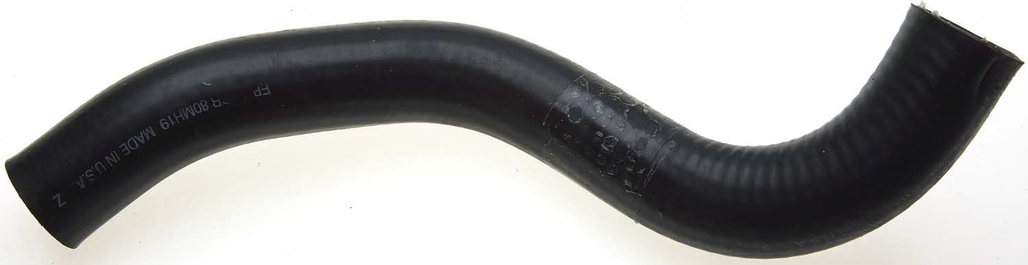 Front View of Upper Radiator Coolant Hose GATES 22182