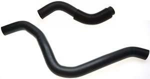 Back View of Upper Radiator Coolant Hose GATES 22183