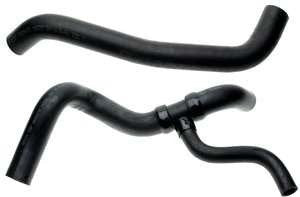 Front View of Upper Radiator Coolant Hose GATES 22301