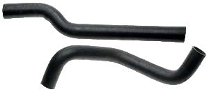 Back View of Upper Radiator Coolant Hose GATES 22309