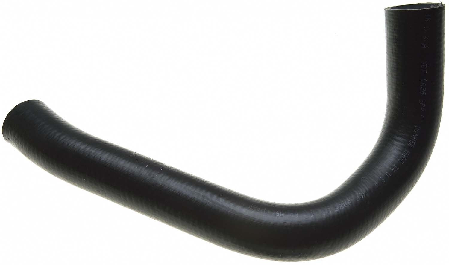 Front View of Upper Radiator Coolant Hose GATES 22484