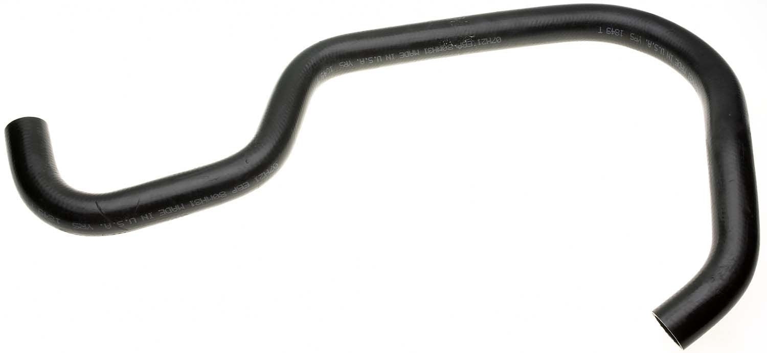 Front View of Upper Radiator Coolant Hose GATES 23184