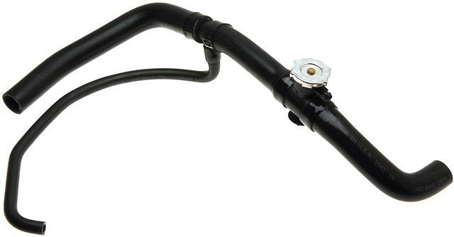 Front View of Upper Radiator Coolant Hose GATES 23193