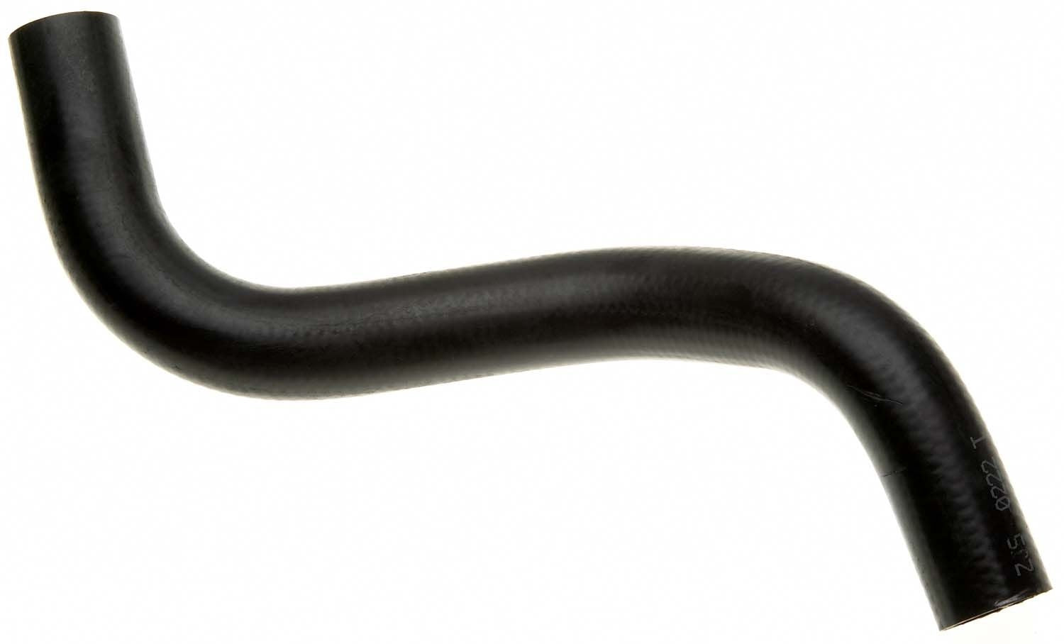 Front View of Upper Radiator Coolant Hose GATES 23231