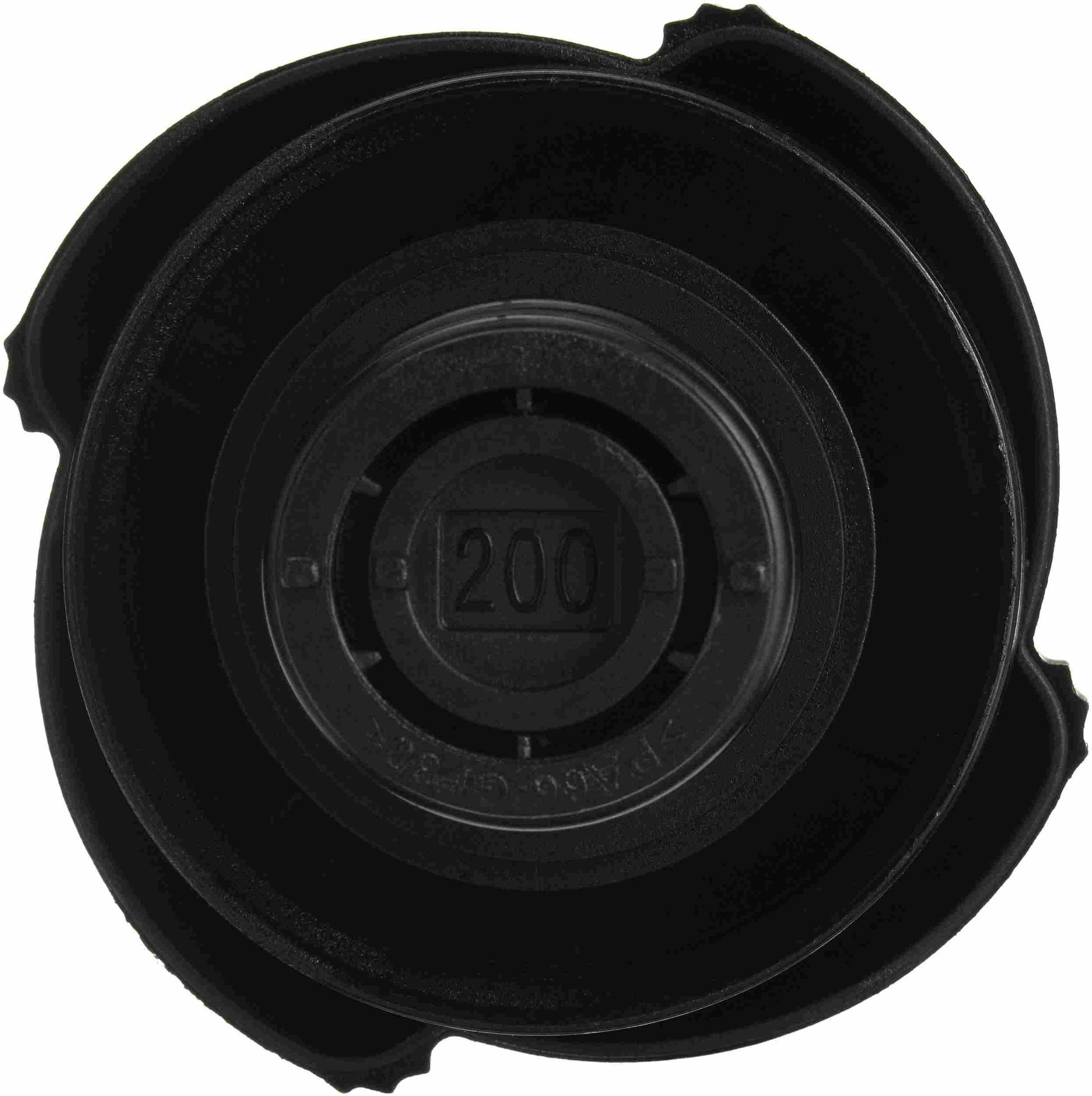 Bottom View of Engine Coolant Reservoir Cap GATES 31332