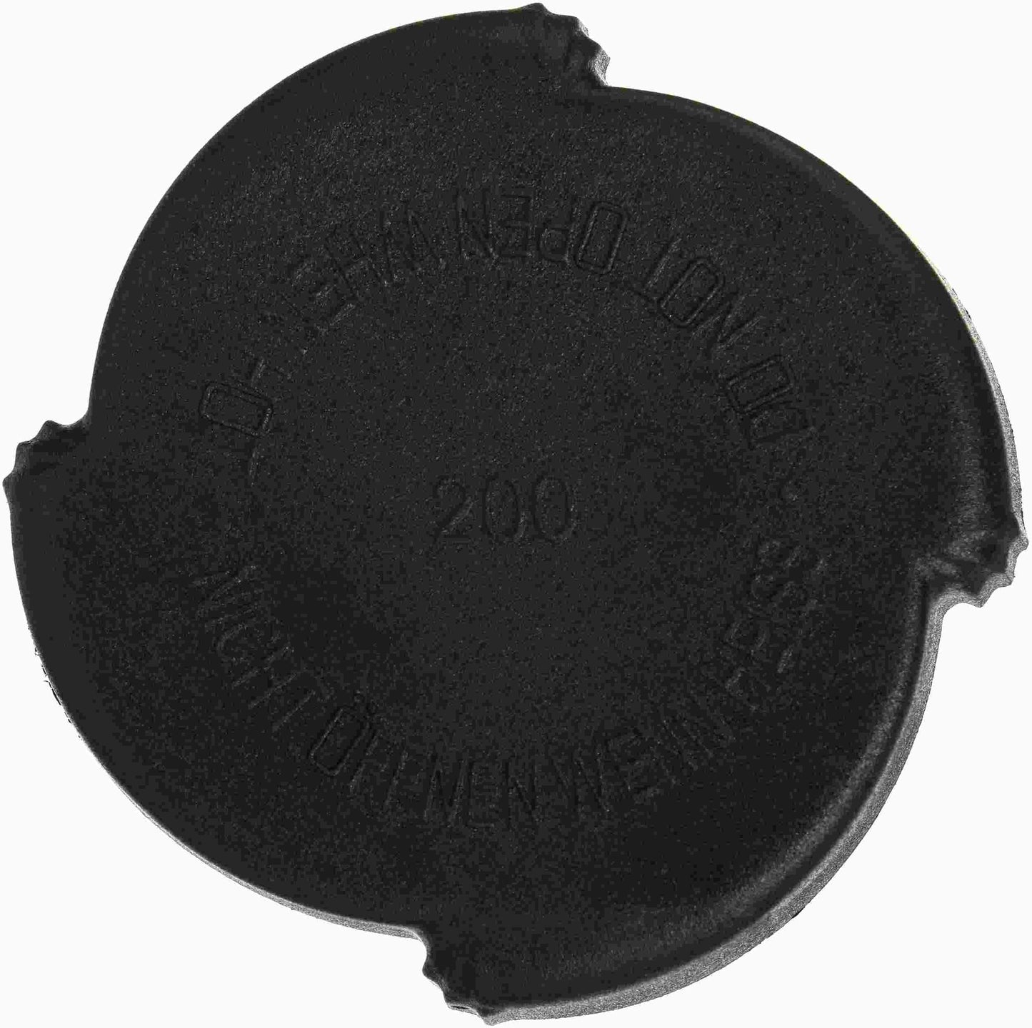 Top View of Engine Coolant Reservoir Cap GATES 31332