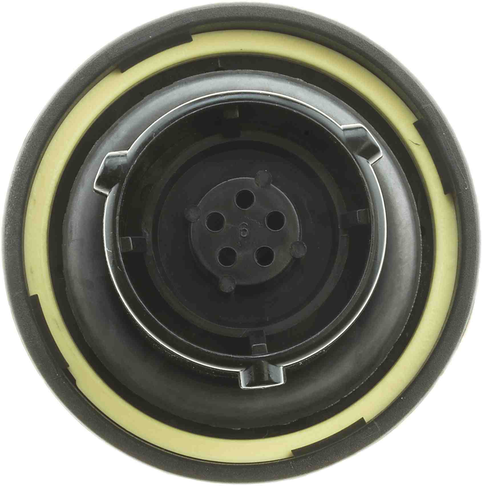 Bottom View of Fuel Tank Cap GATES 31828