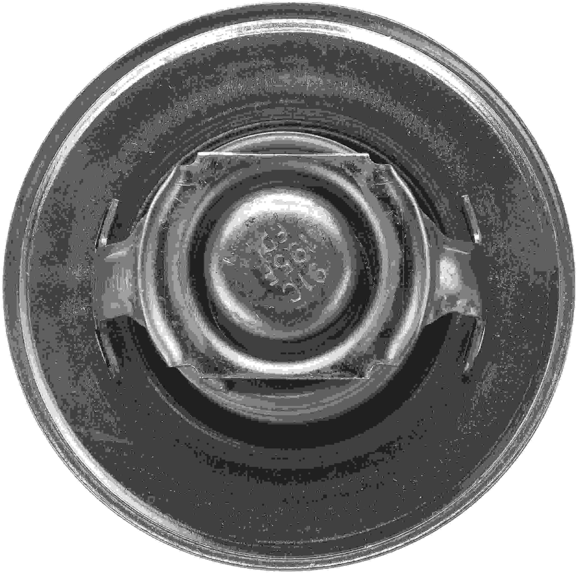 Bottom View of Engine Coolant Thermostat GATES 33009S