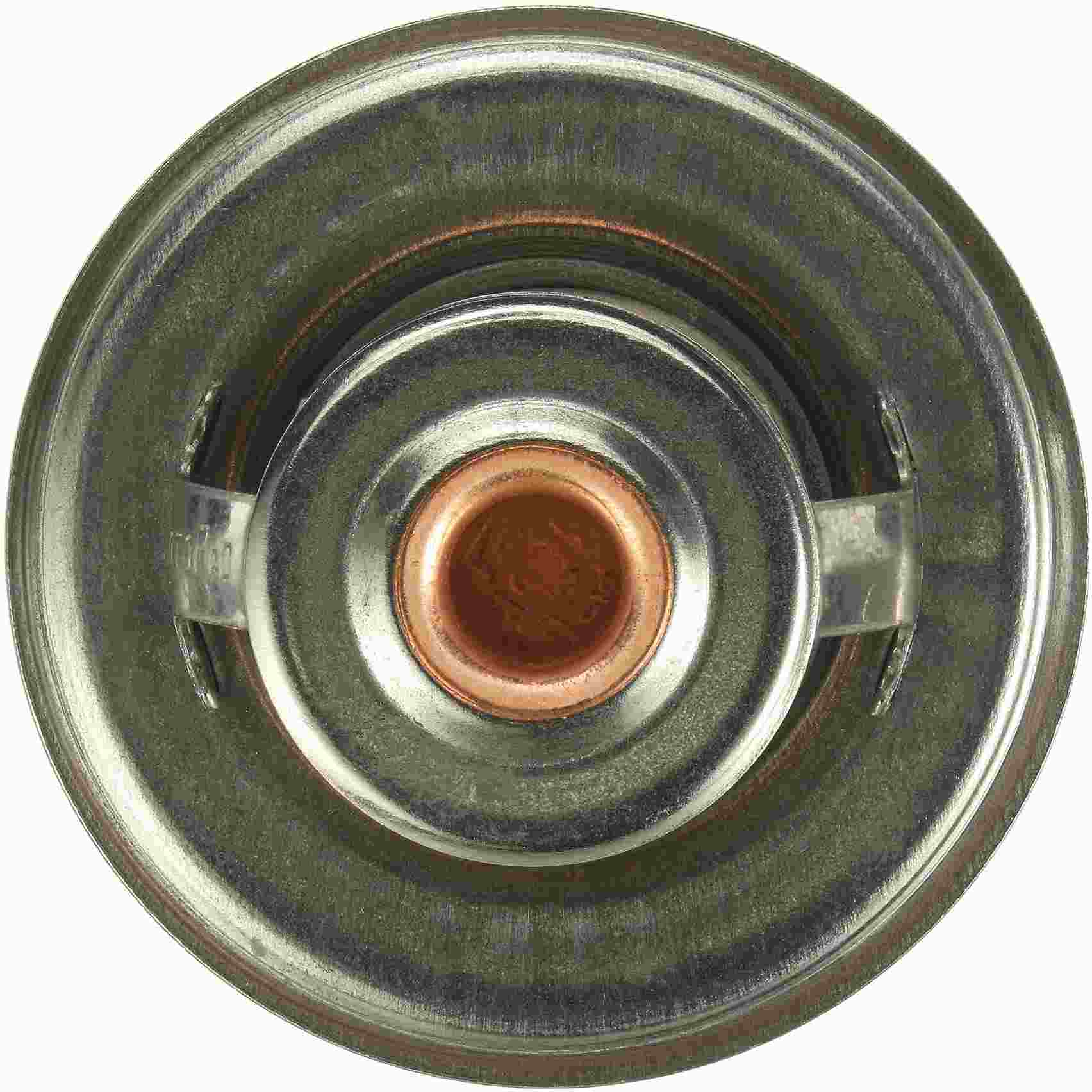 Bottom View of Engine Coolant Thermostat GATES 33188