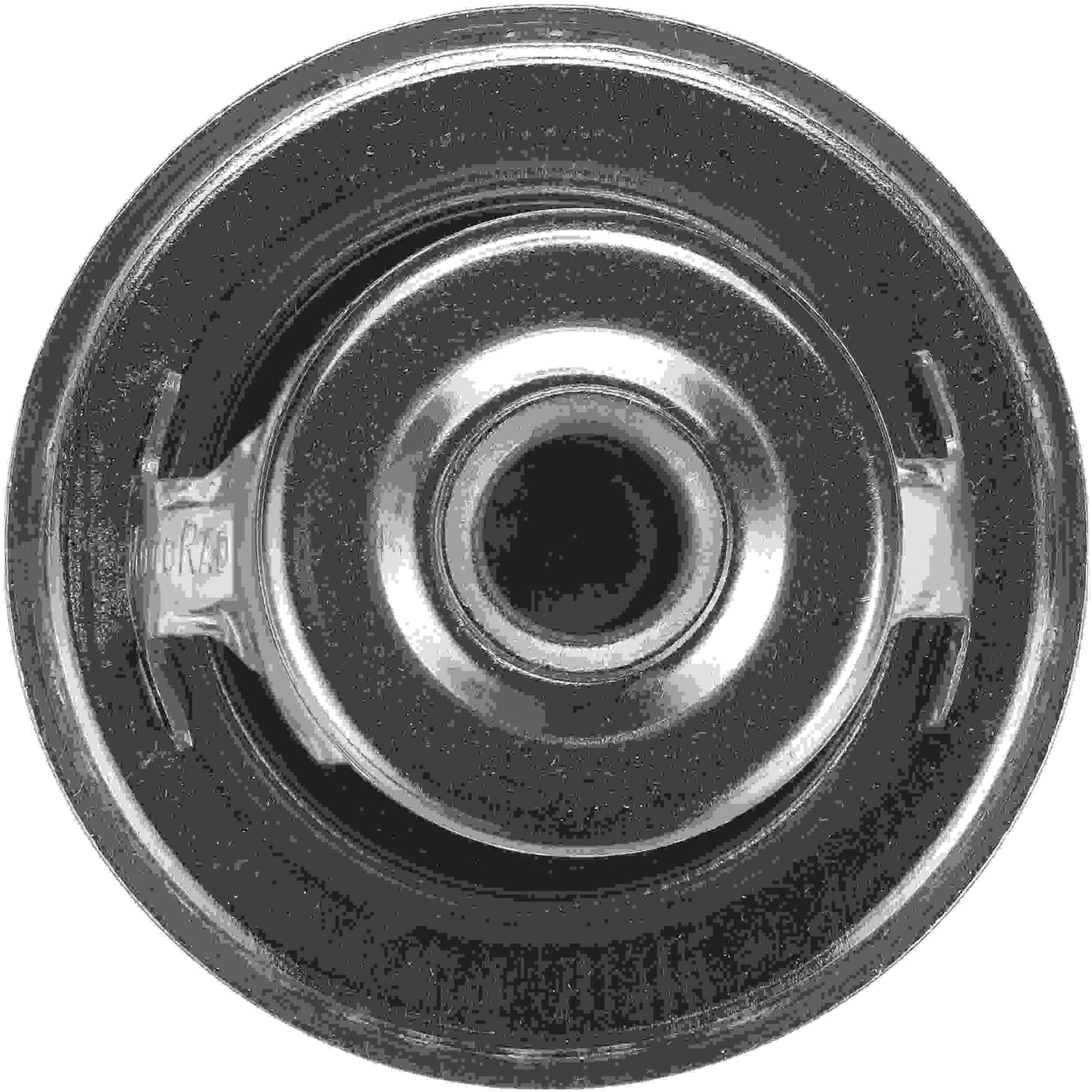 Bottom View of Engine Coolant Thermostat GATES 33708S