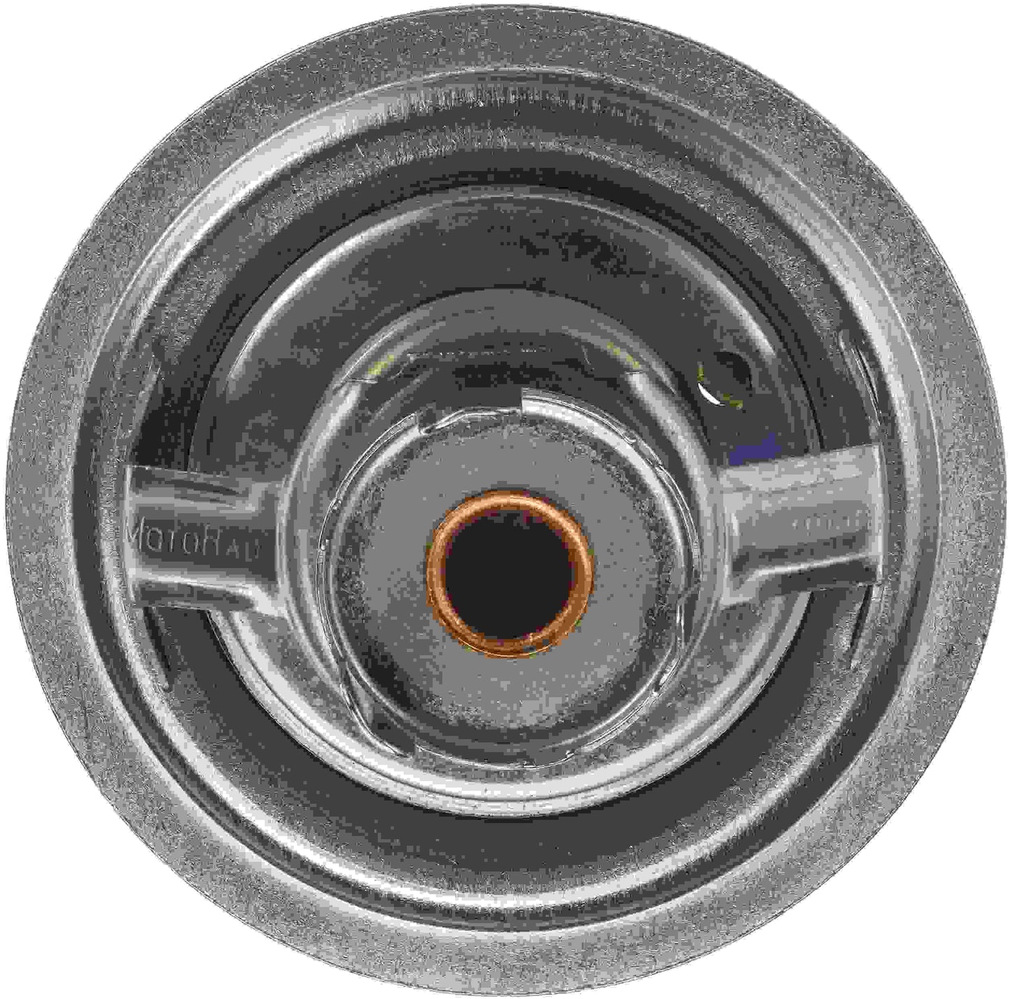 Bottom View of Engine Coolant Thermostat GATES 33737