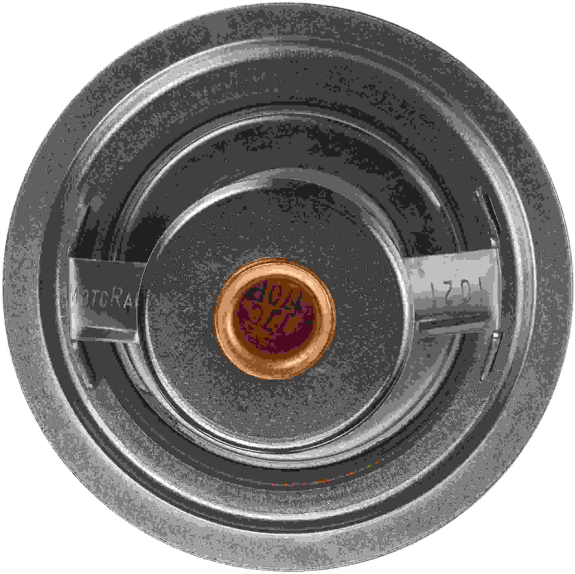 Bottom View of Engine Coolant Thermostat GATES 33877