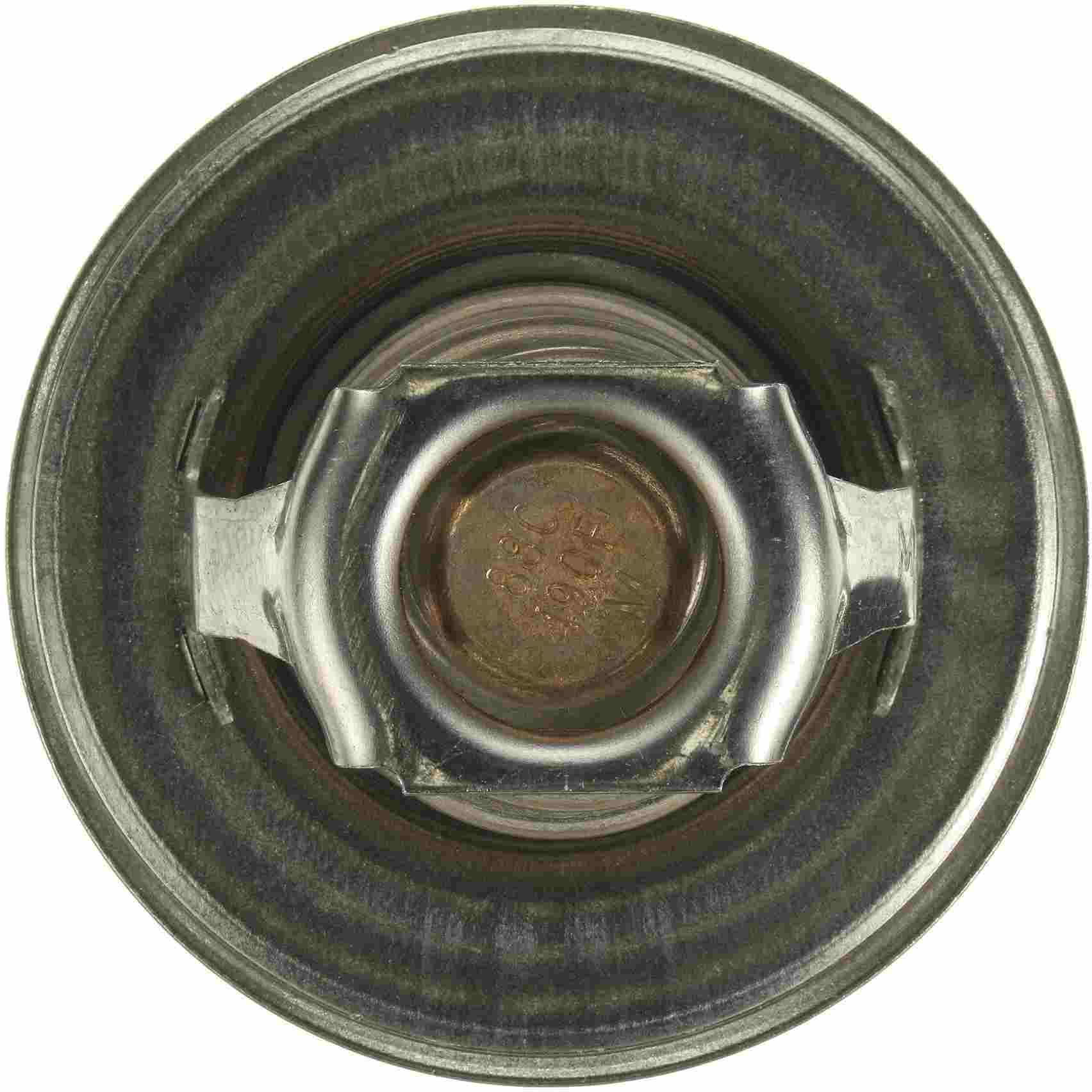 Bottom View of Engine Coolant Thermostat GATES 33923